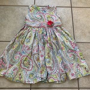 Le Za Me Easter Paisley dress 6